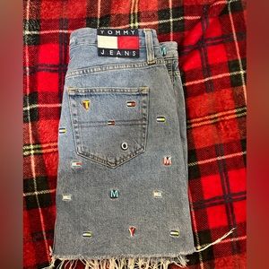 vintage tommy jean skirt